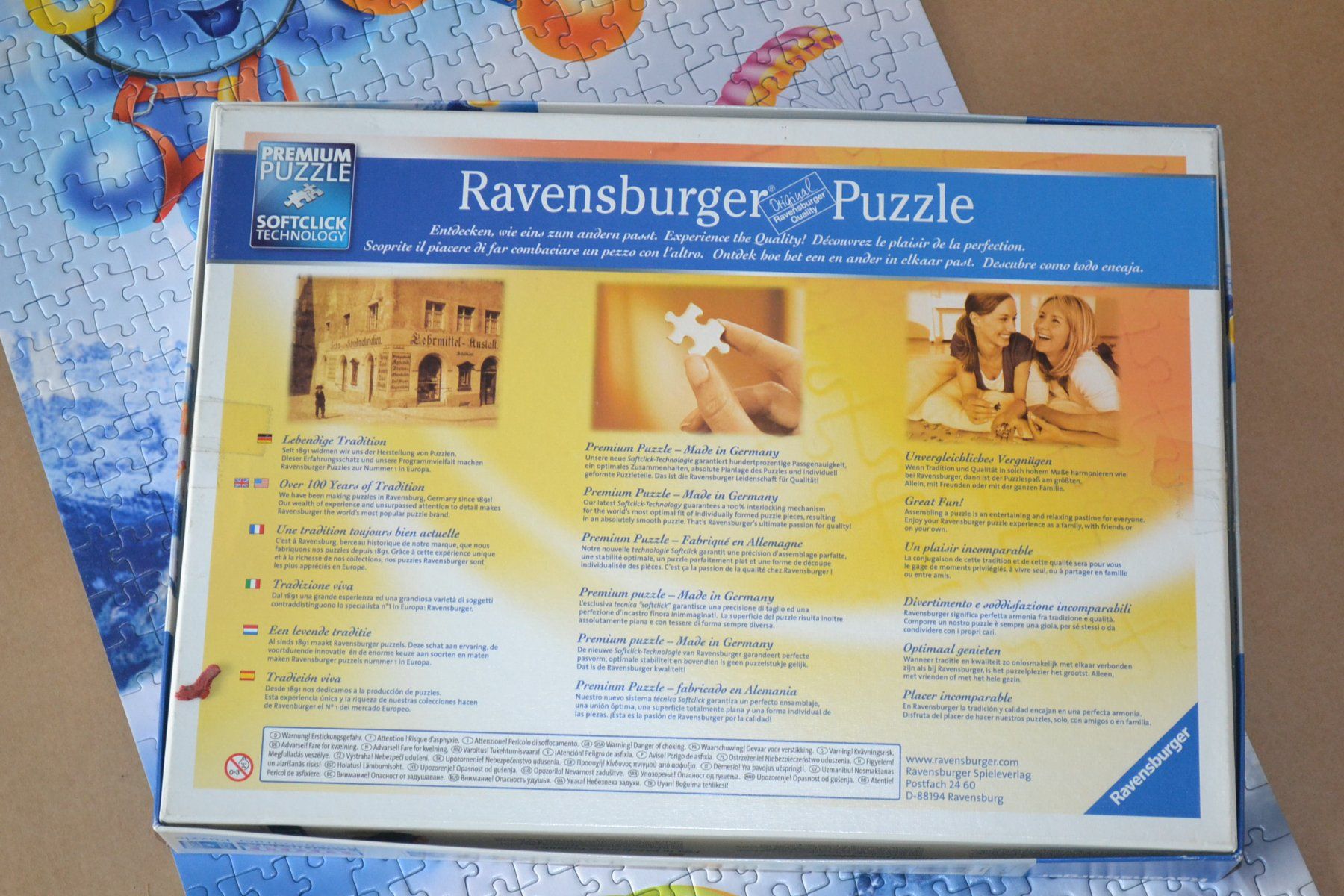 Ravensburger Puzzle: Puzzle 1000 Teile - Wolkenspringer – Usato da Kölliken venduto da Knorrli58 5
