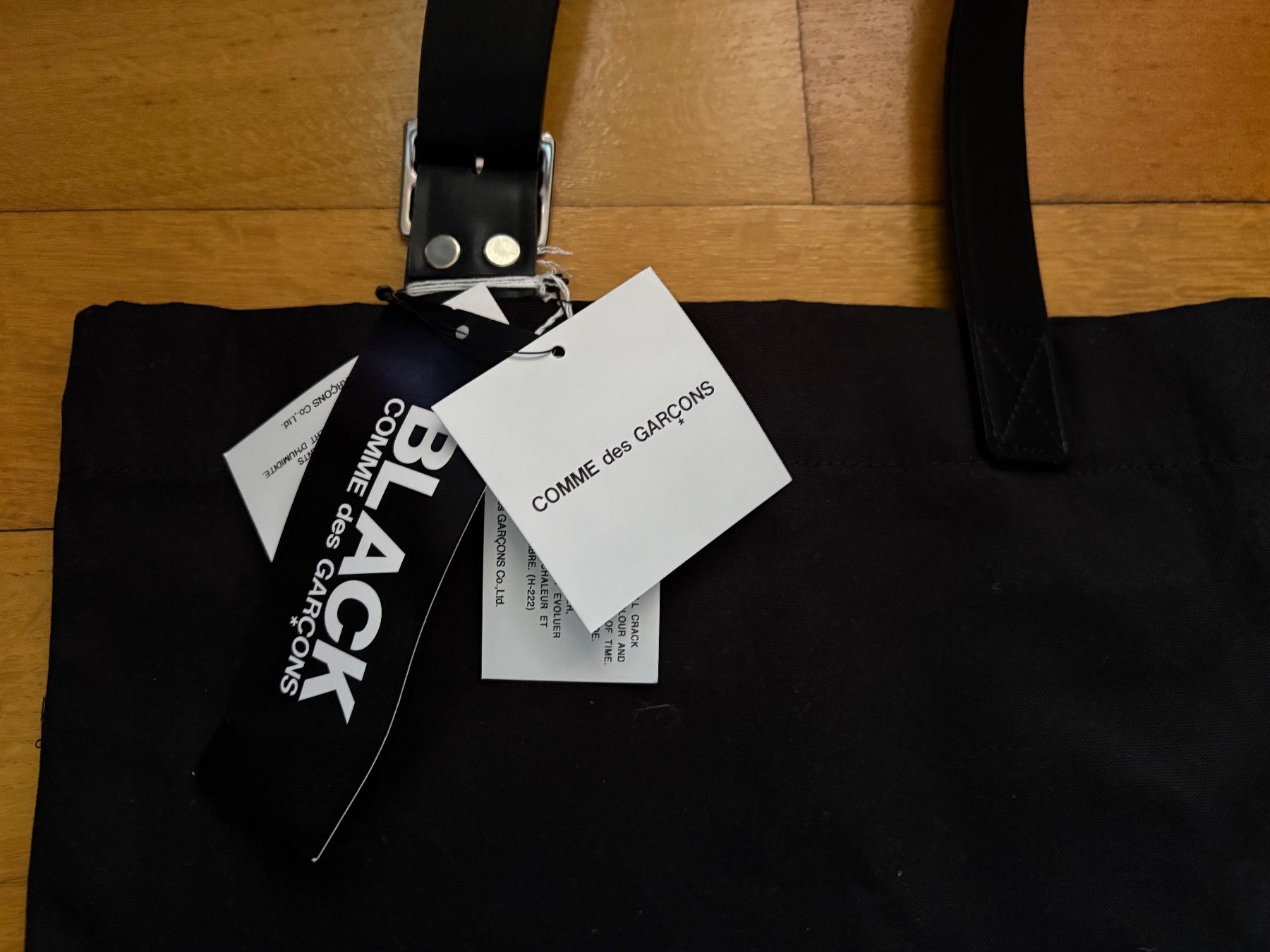 Nike Borse: Nike/BLACK Comme des Garçons Tote schwarz – Nuovo e nell'imballaggio originale da Basel venduto da v3t_z9gg 1
