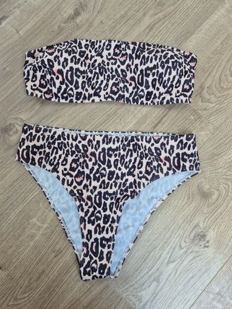Leo-Bikini, ungetragen, Gr. XL, Leoprint, Sommer-Look!