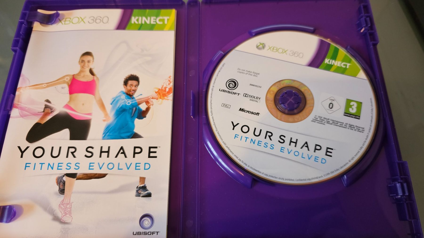 Spiele: Xbox 360 Kinect Spiel "Your Shape Fitness Evolved" – Gebraucht aus Koppigen von Kellerfundsachen 1