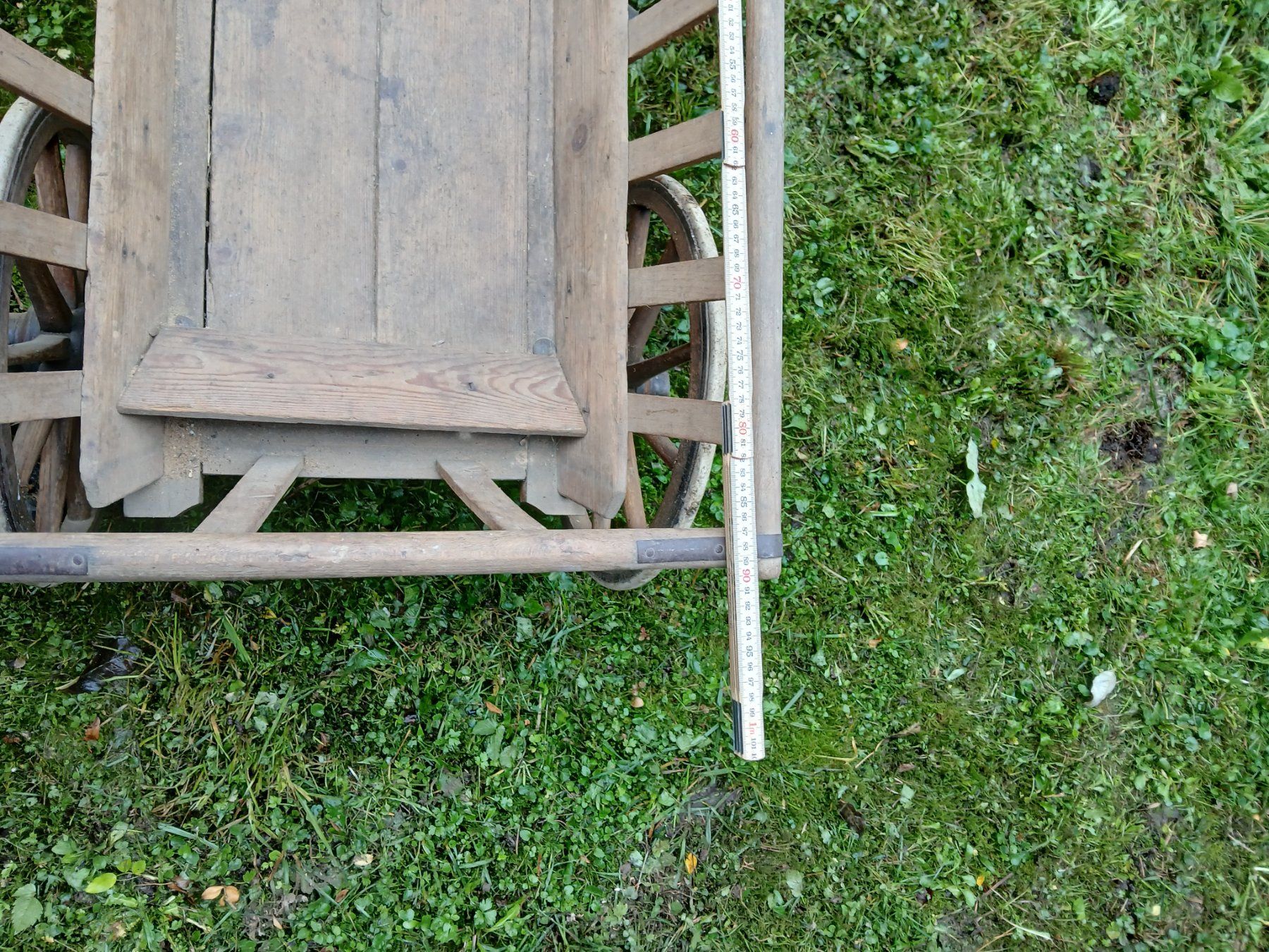 Anhänger: Charette ancienne en bois – Gebraucht aus Courtelary von rjaugs 3