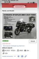 BMW R1250RT, servicegepflegt, keine 12‘000 KM
