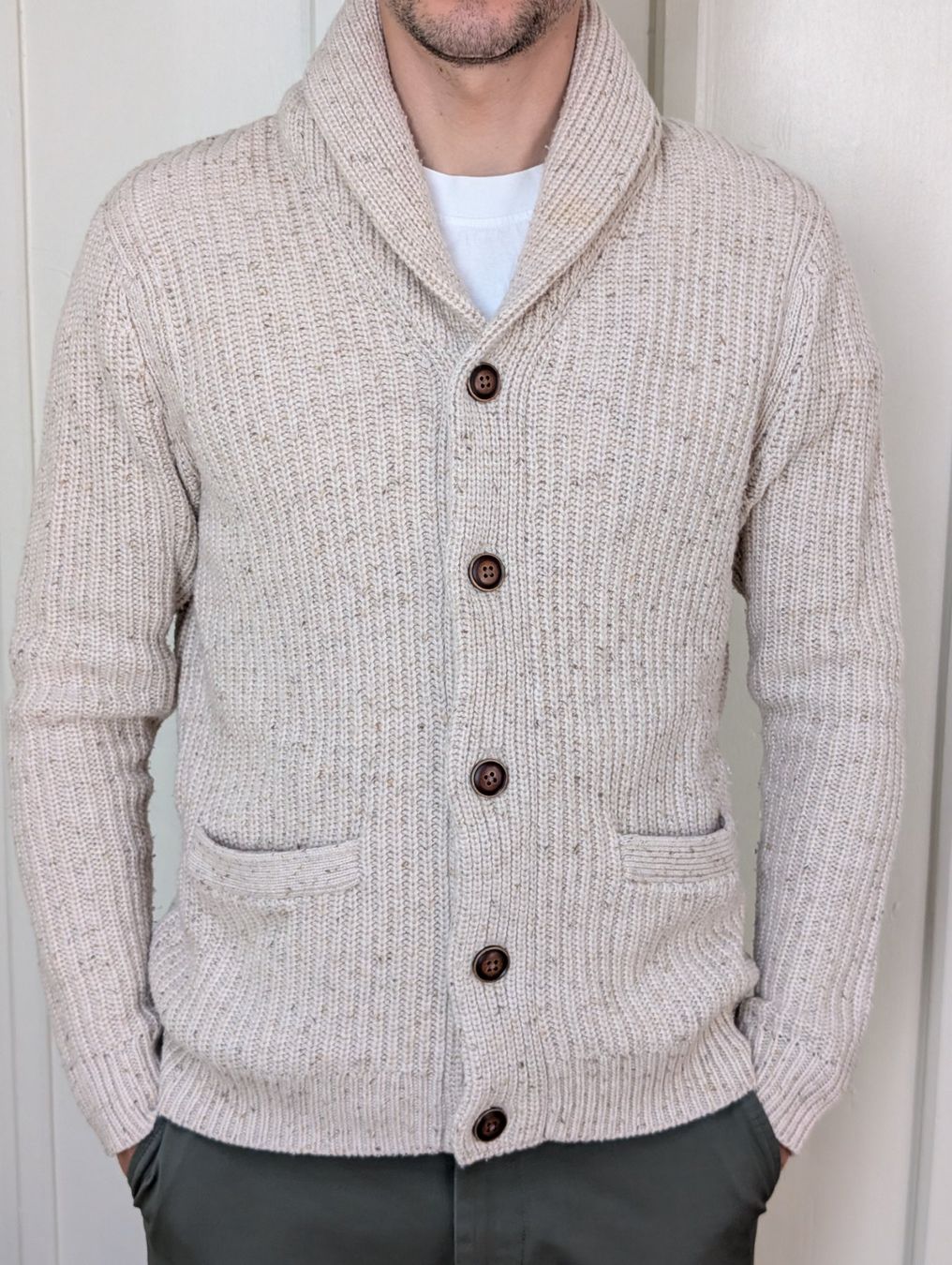 H&M Giacche: Hellbrauner H&M Cardigan S – Usato da Zürich venduto da lin_99vx