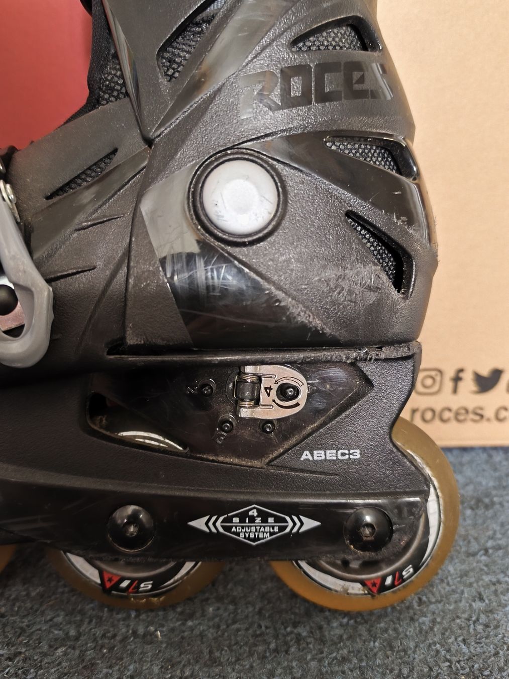 Pattini in linea & Pattini a rotelle: Orlando III Inline Skates Kinder Grösse 30-35 – Usato da Romanshorn venduto da hdbien 2