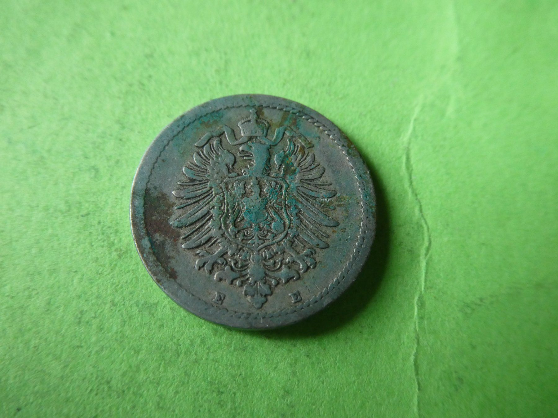 Tutti le monete: Dt. Reich 1876 E, 5 Pfennig – Usato da Hinterforst venduto da Rohusri 1