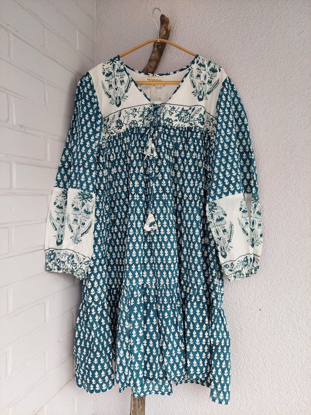 Vestiti: Mini Dress ~ Pine.  Hand block prints – Nuovo e nell'imballaggio originale da Chiasso venduto da Pat_chuli 1
