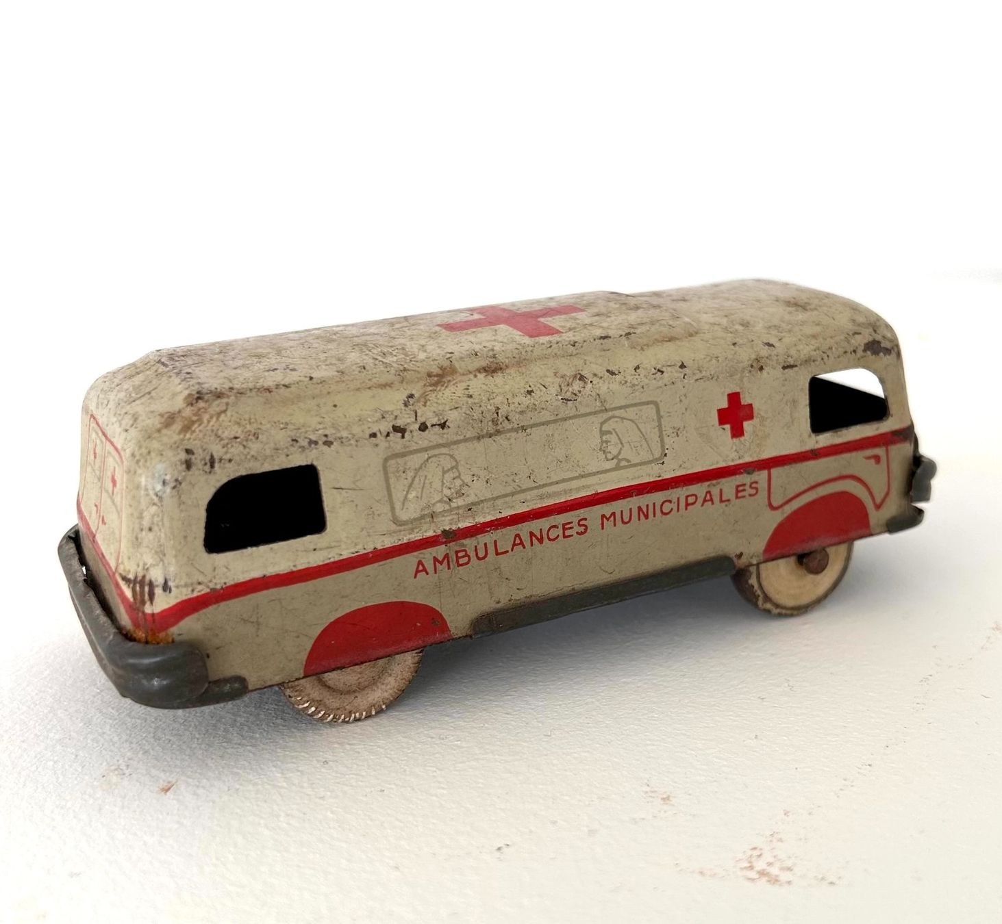 Giocattoli: Ambulance "Charles Rossignol" CR 160 / 1950' – Usato da bursins venduto da silversurfer1972 1