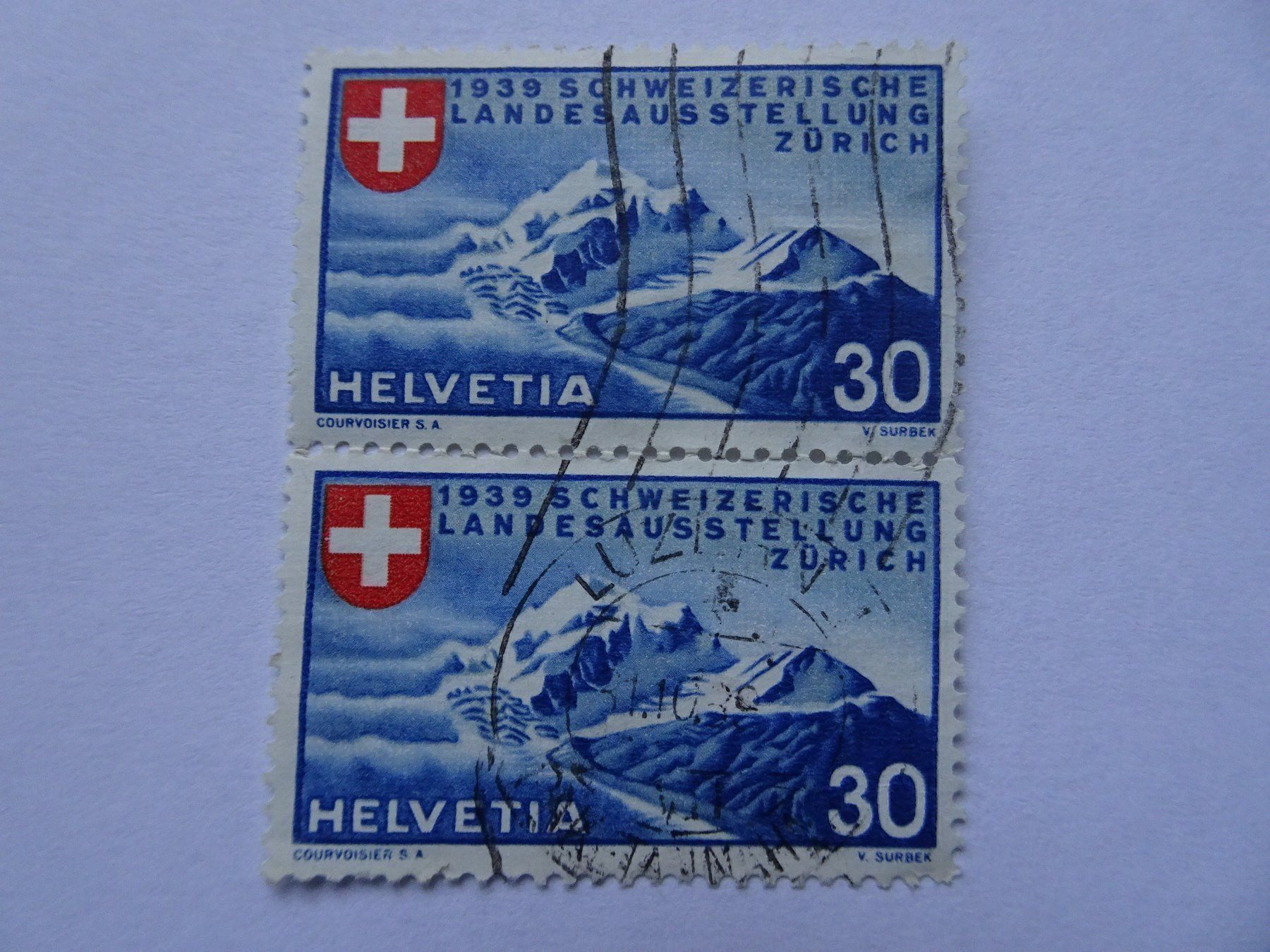 Alle Briefmarken: 1939 – Gebraucht aus Aadorf von Chnorli-Furz 3