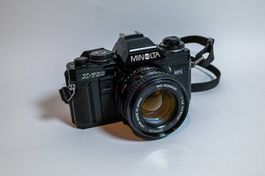 Minolta X-700 mit MD Rokkor 50mm 1:1.4