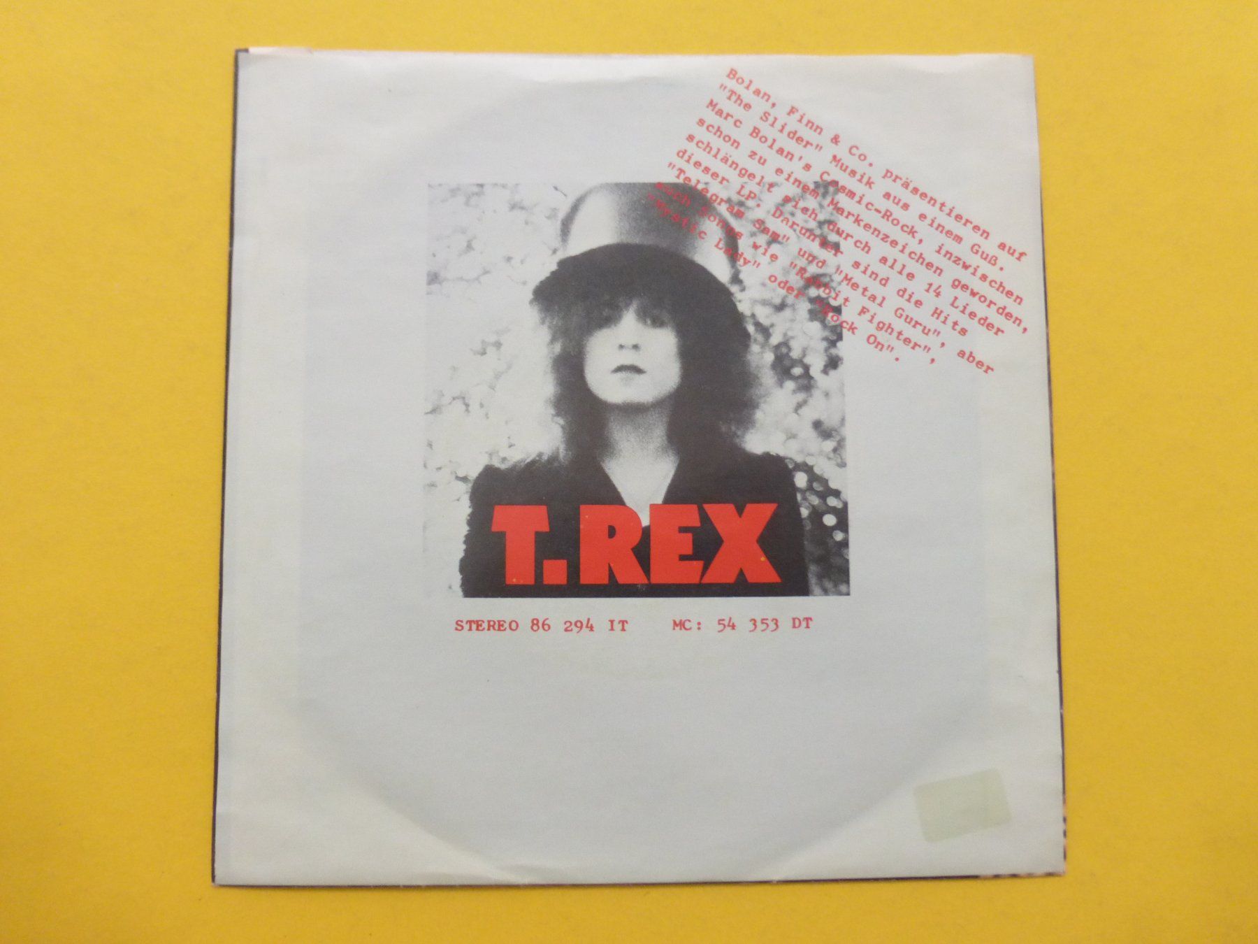 Dischi in vinile: T. Rex – Solid Gold-Easy Action / Born To Boogie – Usato da Zürich venduto da Swiss57 1