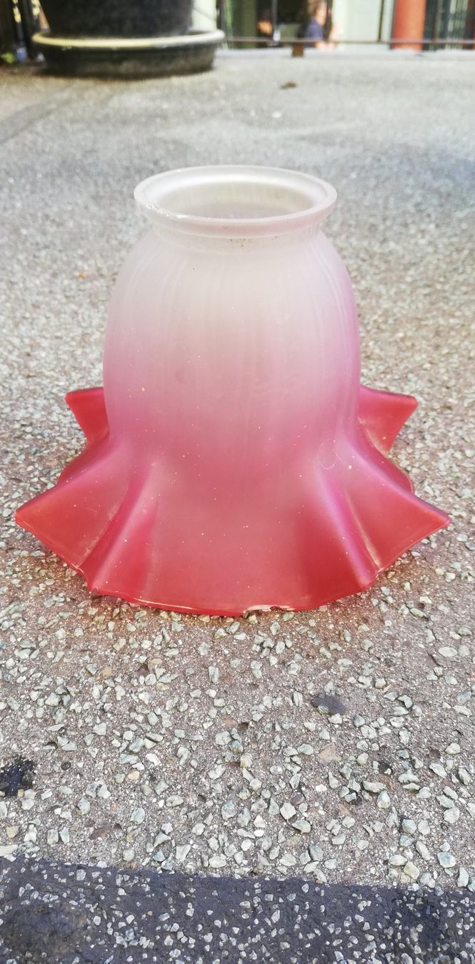 Paralumi: Alter Lampenschirm aus Glas – Usato da Thun venduto da Matthias72