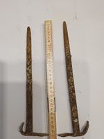 Nägel handgeschmiedet 2 St. antik/vintage