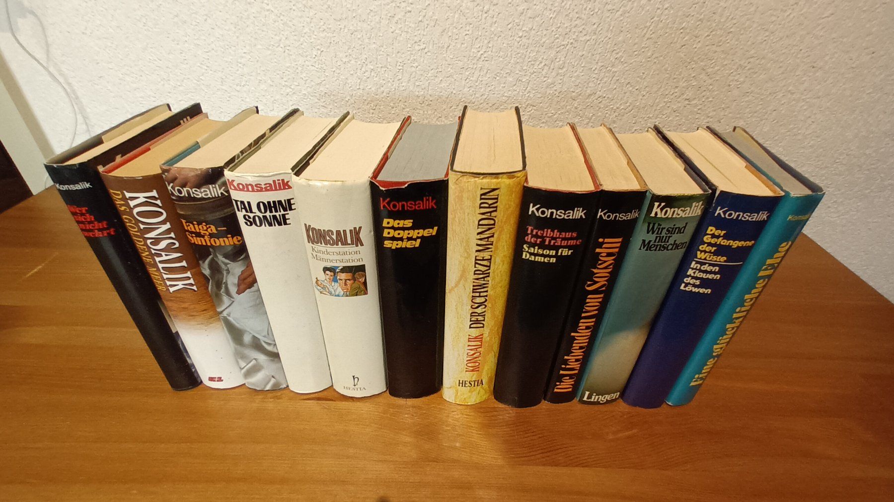 Bücher: Konsalik - Bücher, 12 Stück – Gebraucht aus Bern von Paul22 1
