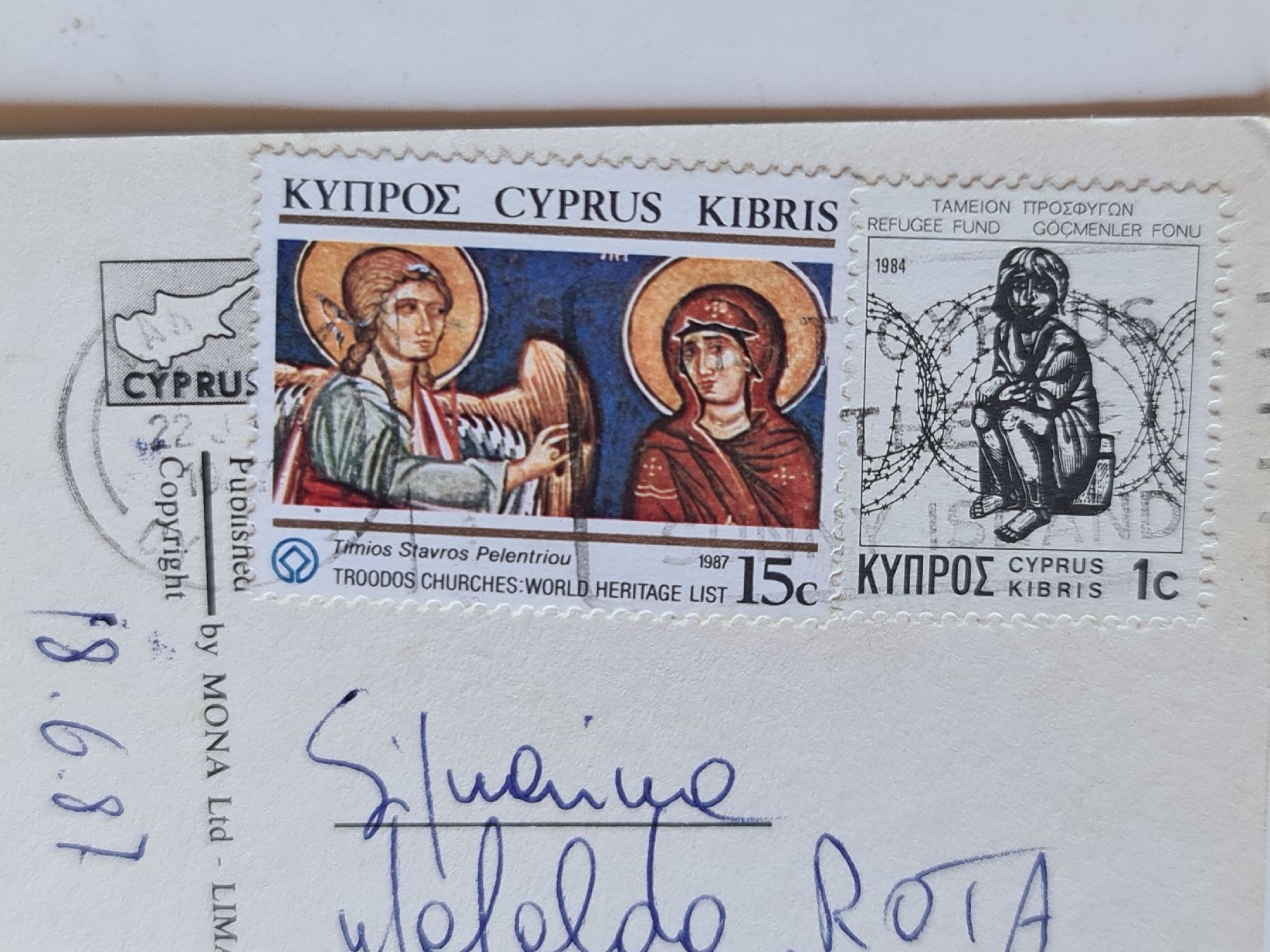 Cartoline postali: Ansichtskarte Zypern Ayia Napa 949 – Usato da Dintikon venduto da Vexi 1