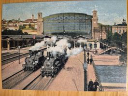 Zürich HB - Dampfbetrieb um Bahnhof vor dem ersten Umbau