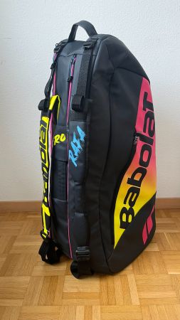 Tennis Bag Babolat RH6 Pure Aero Rafa - Blue / Yellow / Pink
