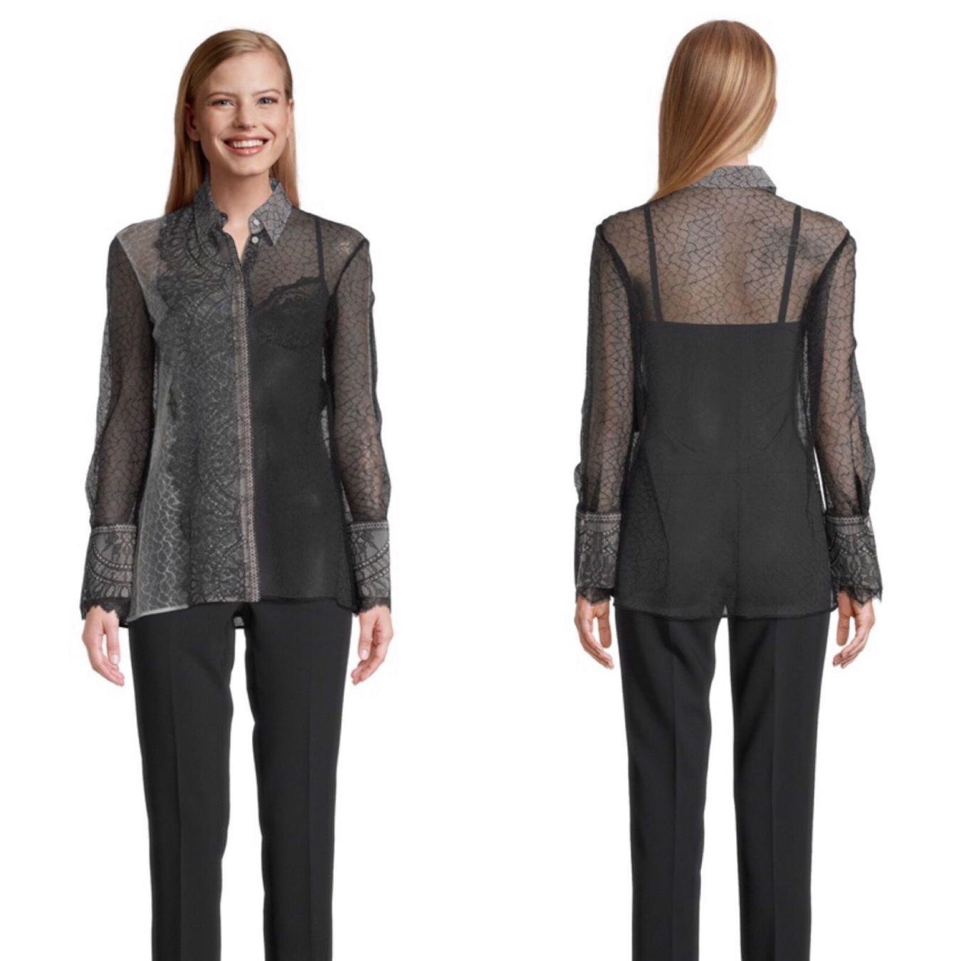 Luisa Cerano Camicette: Neu! Spitzenbluse Luisa Cerano, 410 chf – Nuovo e nell'imballaggio originale da Zürich venduto da ZuriShrek 7