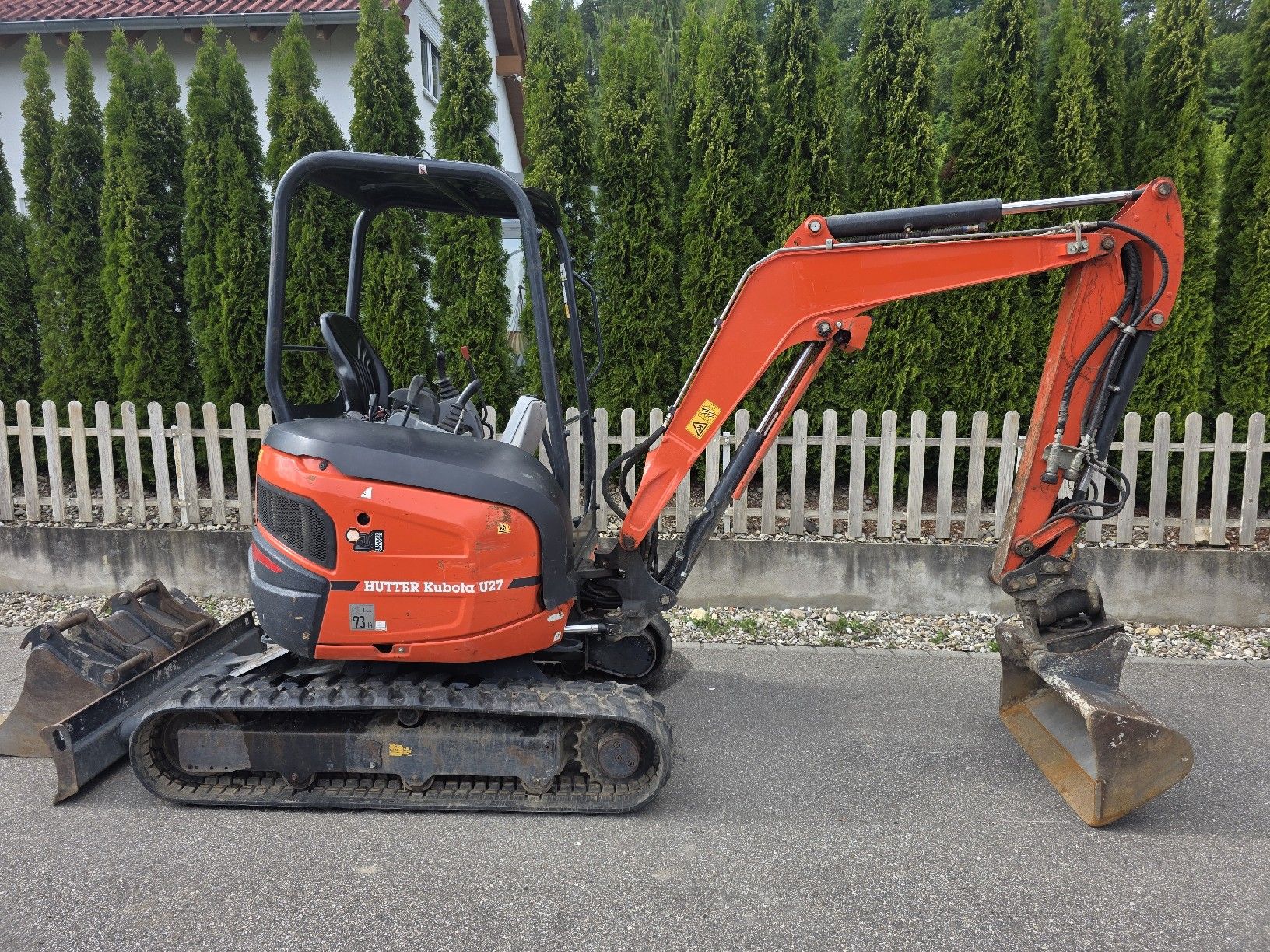 Excavateurs: Bagger Hutter Kubota U27 – D'occasion à Niedergösgen par MHNT 2
