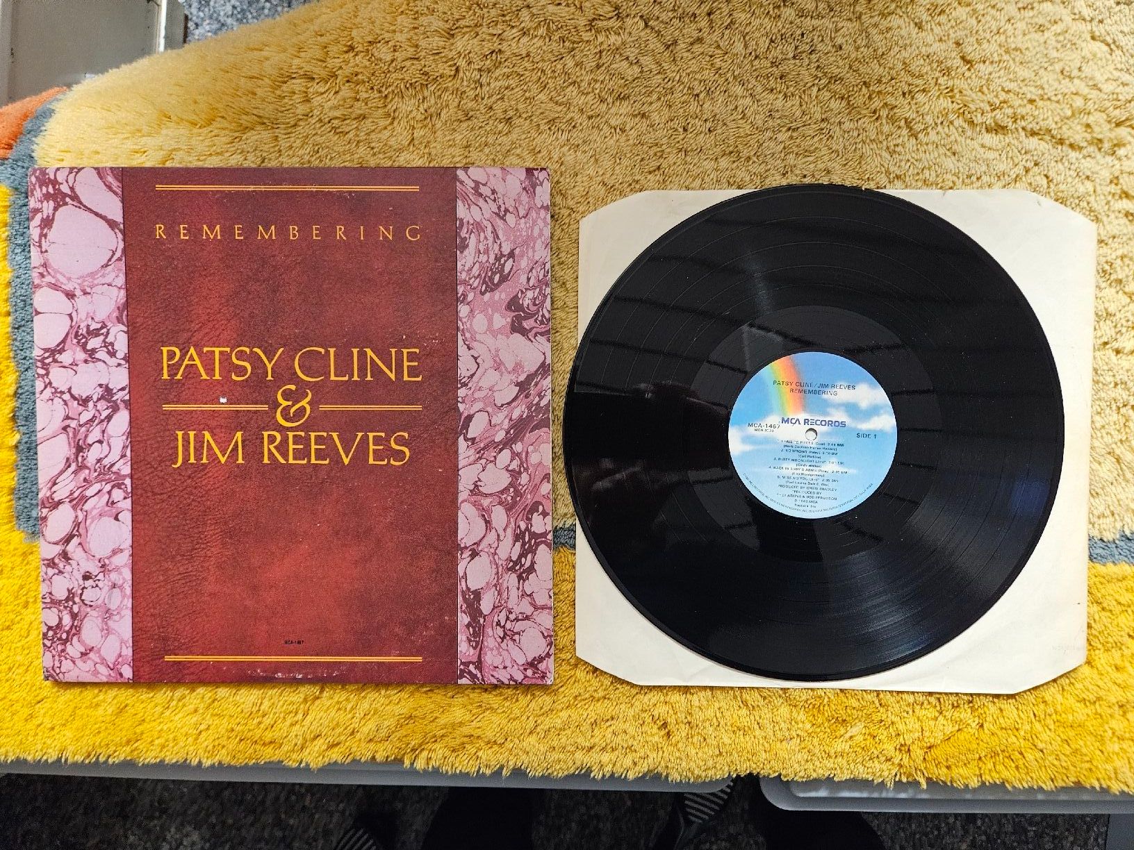 Dischi in vinile: P. Cline & J. Reeves Schallplatte Lp - Remembering – Nuovo (secondo la descrizione) da Lyss venduto da Alexine