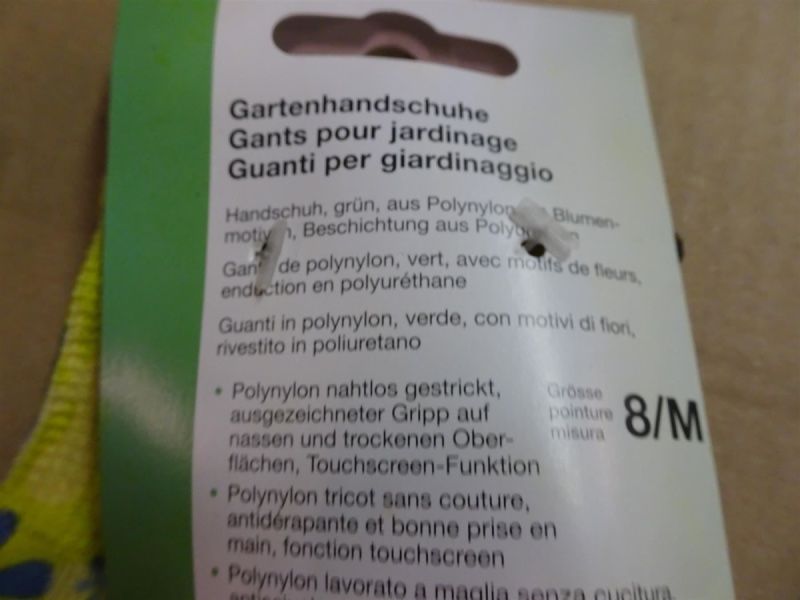 Guanti & manicotti: Neue Gartenhandschuhe 5Stk. Gr. 8/M – Nuovo e nell'imballaggio originale da Necker venduto da liq24 2