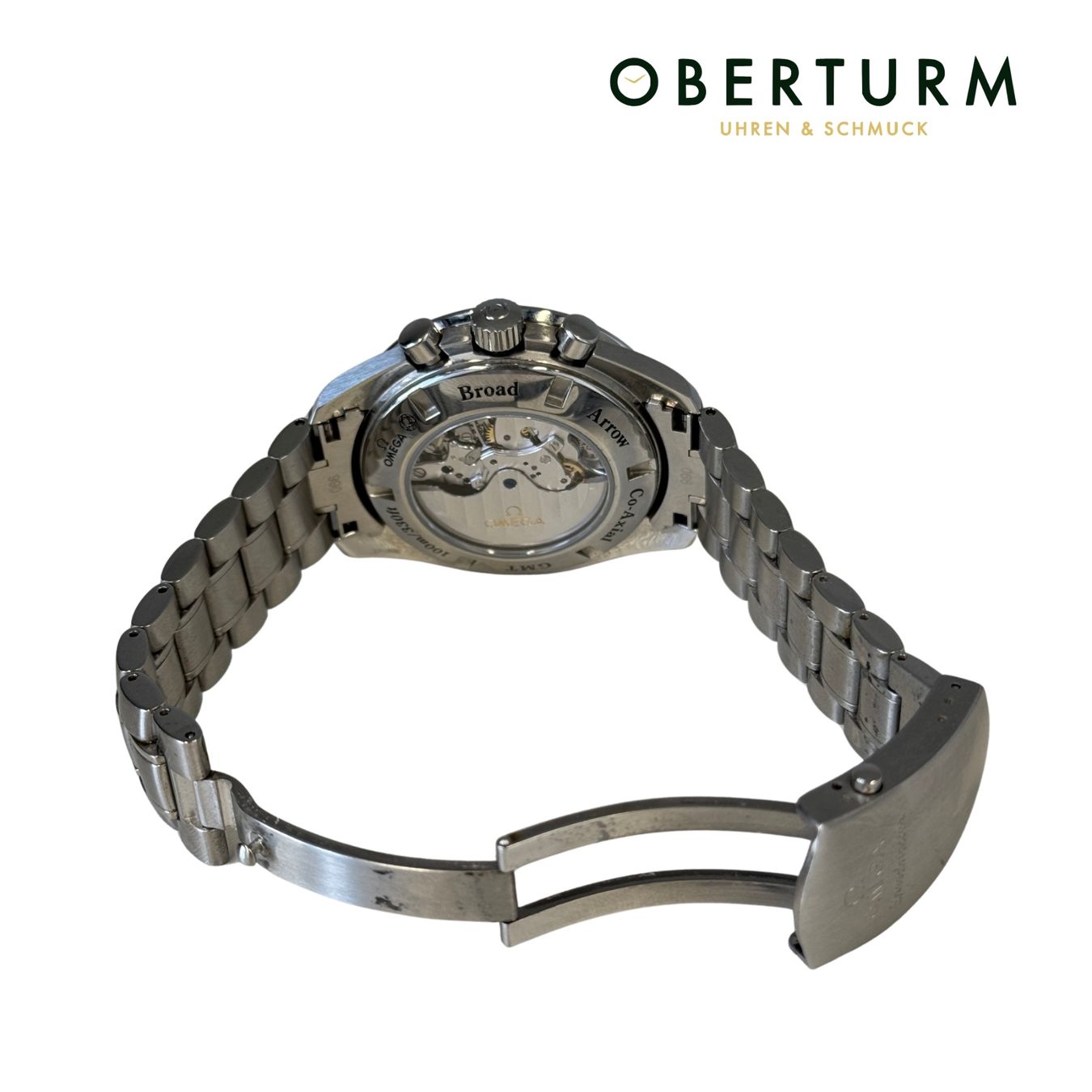 Omega Orologi: Omega Speedmaster Broad Arrow Co-Axial GMT – Usato da Brugg AG venduto da Oberturm 3