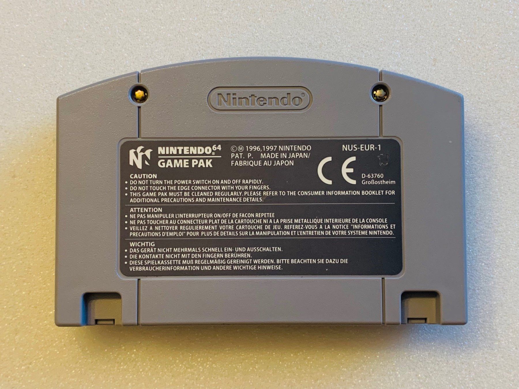 Pokémon Spiele: NINTENDO 64 Game – POKÉMON SNAP – Gebraucht aus Soyhières von  1