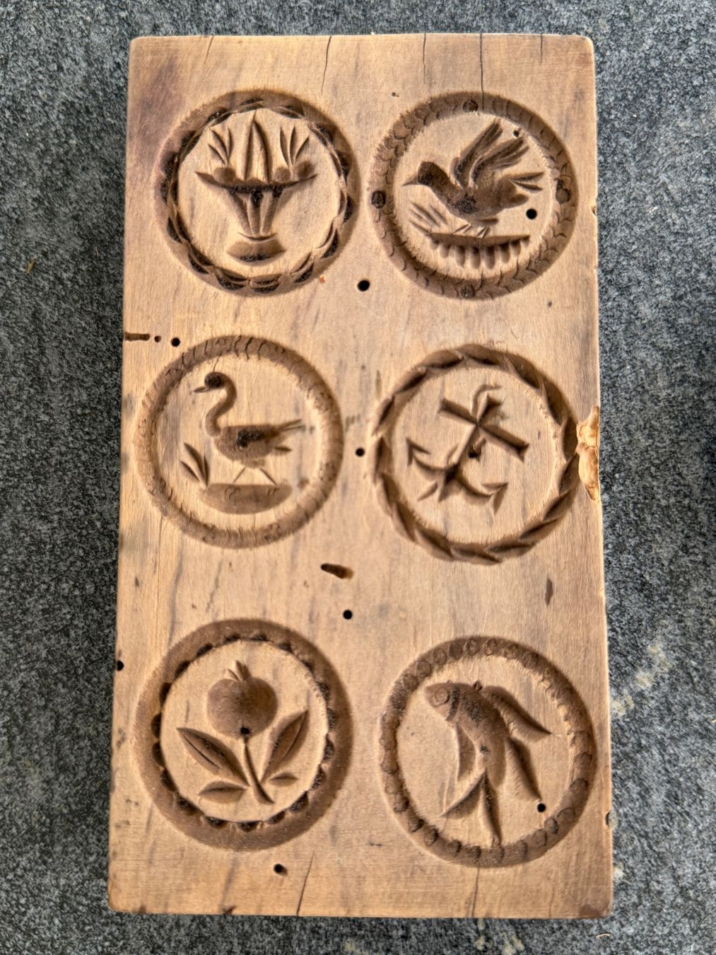 Teglie da forno: Holzmodel 6er Set, Vintage, Anismodel – Usato da Otelfingen venduto da Markthalle_C 1