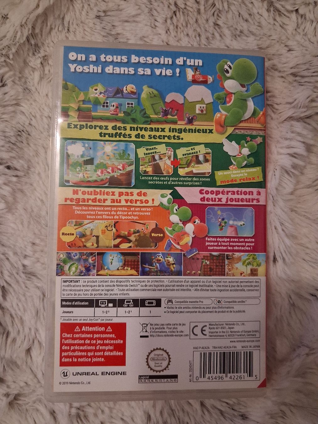 Nintendo Spiele: Nintendo switch yoshis crafted world – Gebraucht aus Mayens-De-Chamoson von arvine29 1
