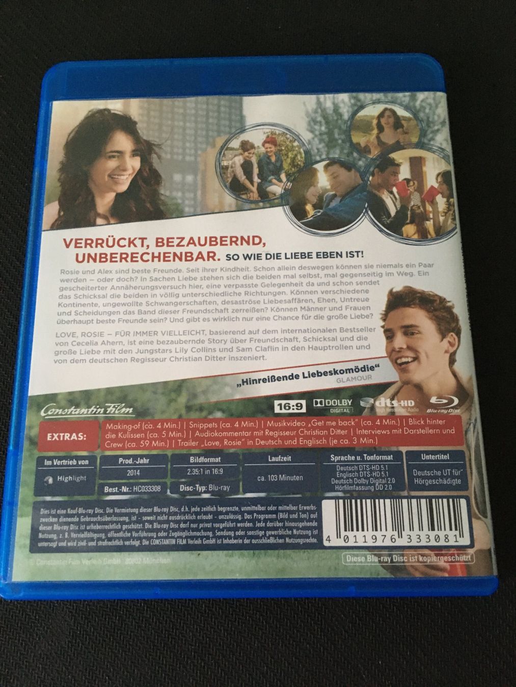 Tutti i DVDs: Love Rosie [Blu-ray] – Usato da St.Gallen venduto da MedienJoe 1