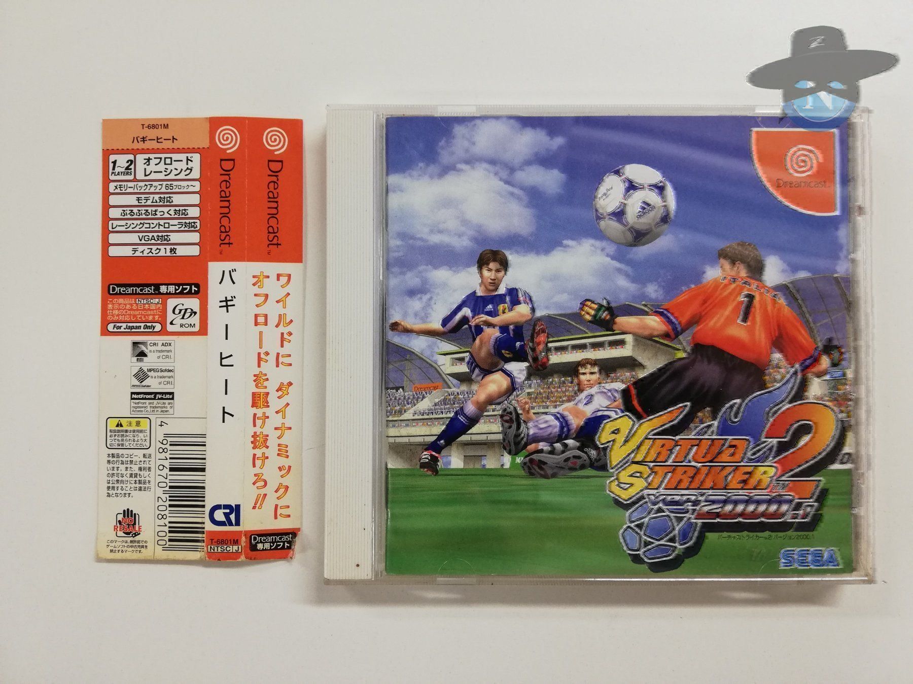 Sega Spiele: Virtua Striker 2 / Sega Dreamcast NTSC-J – Gebraucht aus St. Gallen von zorro_dc