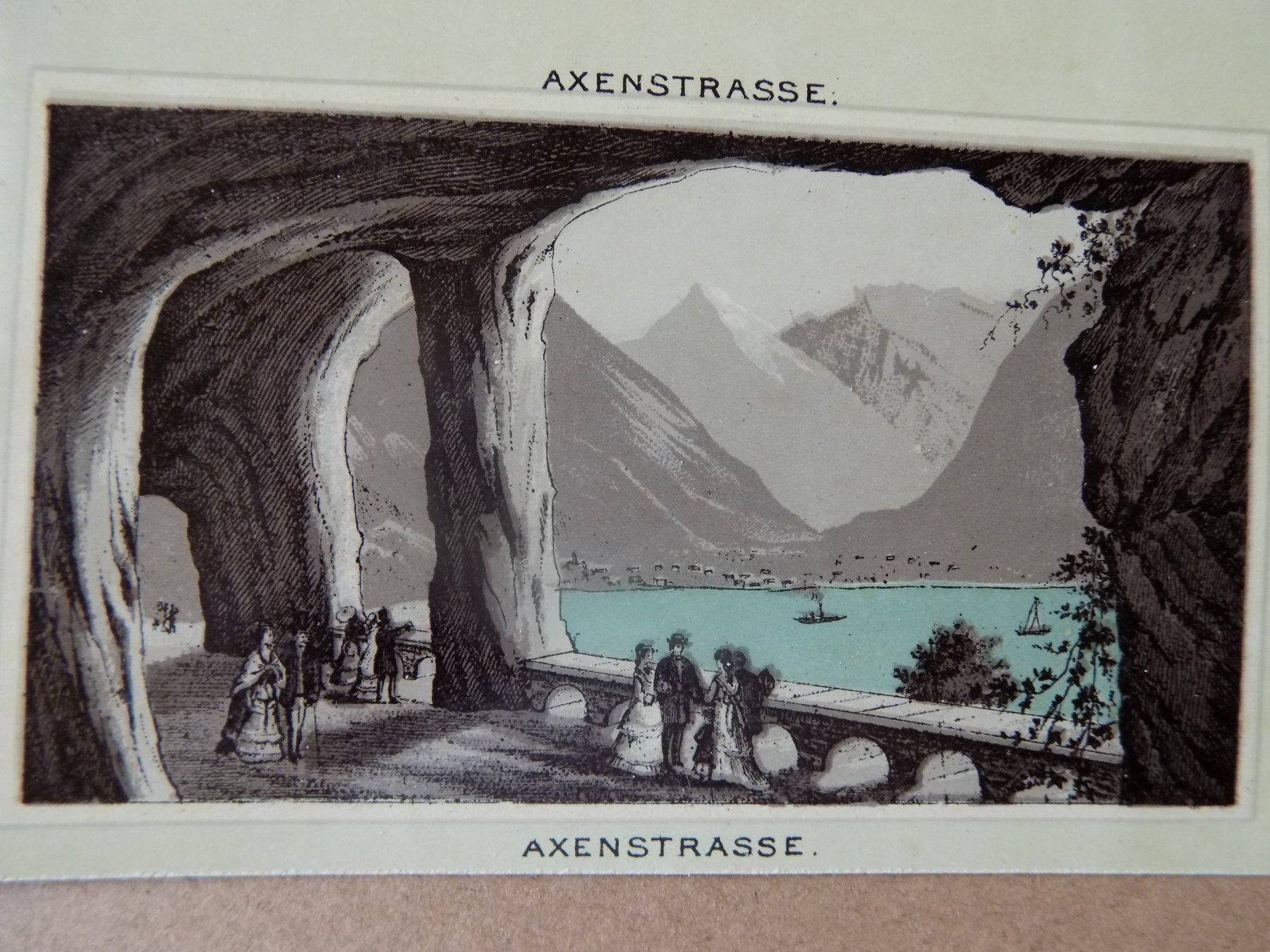 Stiche: Axenstrasse – Gebraucht aus Risch von Antikfee 1