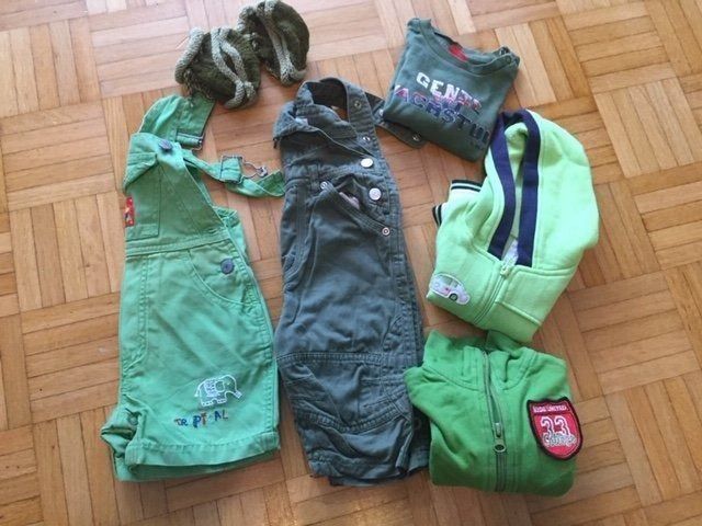 Lotti & Set di vestiti: Kleiderpaket 6-teilig Junge Gr. 62 – Usato da Emmen venduto da Aribini 1