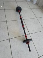 Hantelset verstellbar mit Stange und Scheiben guter Zustand