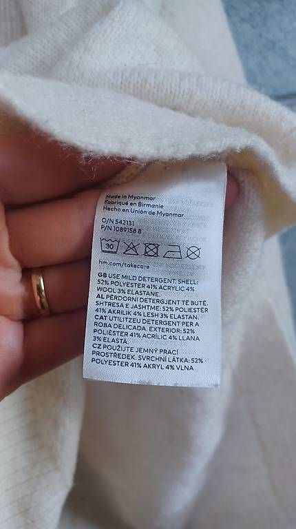 Pulls & Sweat-shirts: H&M Strickpullover Gr. L  Creme | Sehr warm  – D'occasion à Burgdorf par Damlaf_9 3