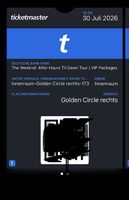 the weeknd vip ticket frankfurt
