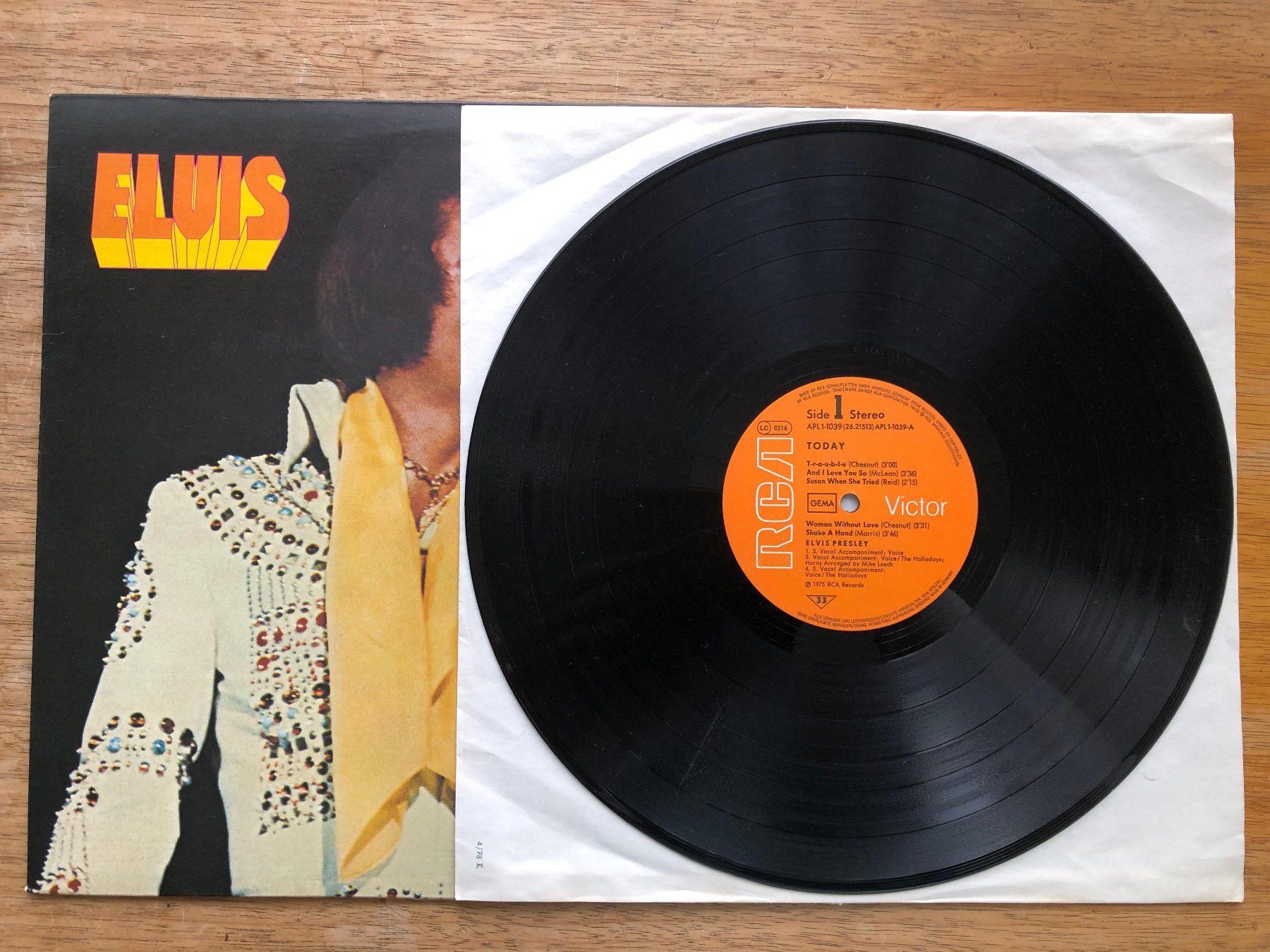 Dischi in vinile: Elvis – Today (LP) – Usato da Grenchen venduto da Kogi7 2