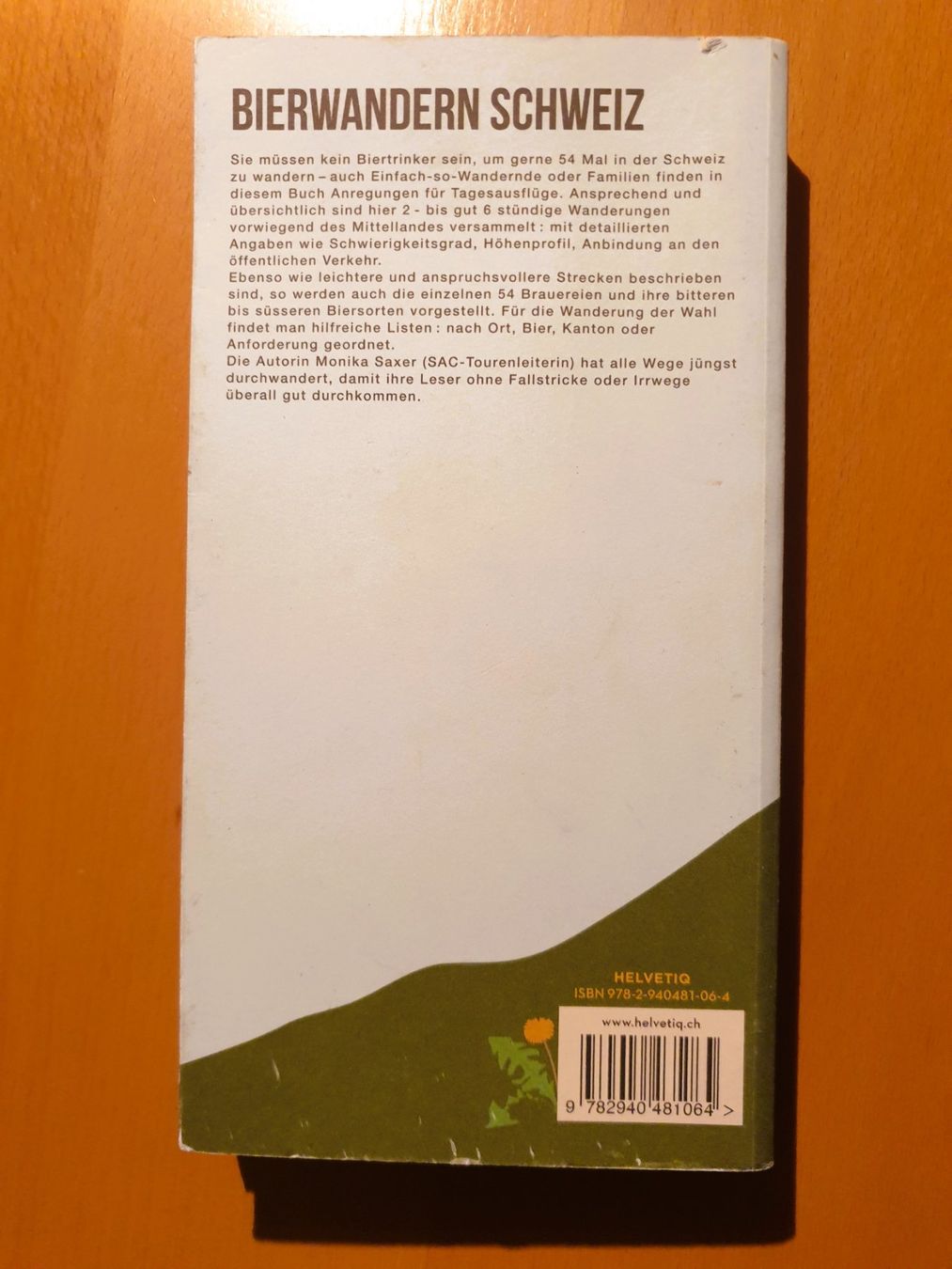 Cartine & Atlanti: BIER WANDERN SCHWEIZ WANDERWEGE / WANDERFÜHRER – Usato da Brüttisellen venduto da Nighttrain 8