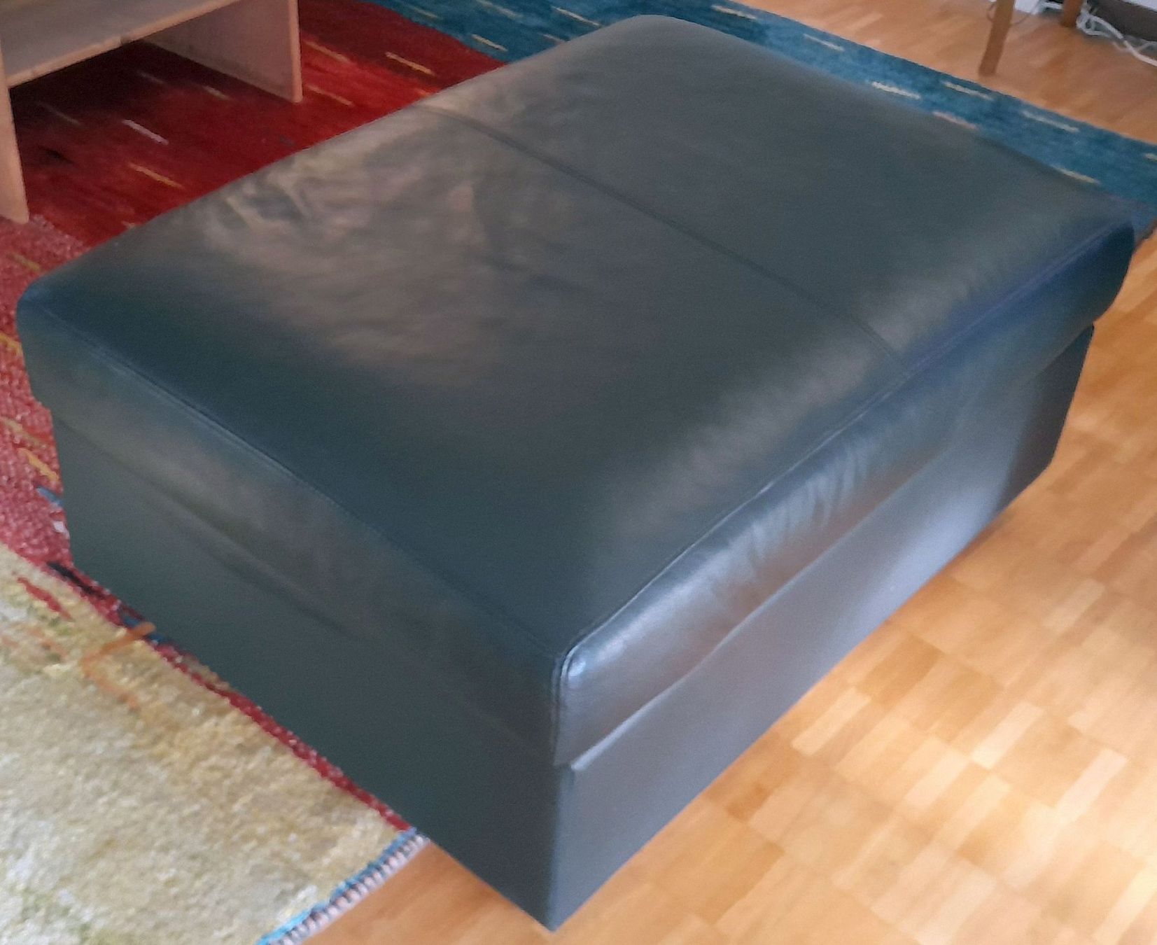 Ikea Tabourets: Ikea Hocker VIMLE Grann/Bomstad schwarz mit Aufbewahrung – D'occasion à Aarau par Rsr