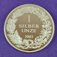 Feinsilberunze CH (AG 999) Spezialprägung - Schweiz - 2004