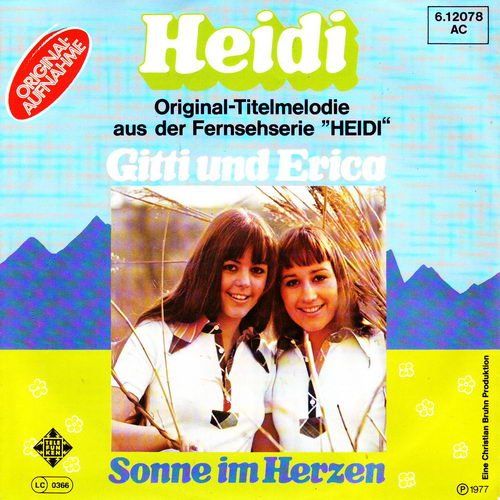Dischi in vinile: Gitti & Erica - Heidi (7") – Usato da Romanshorn venduto da and_2nf7