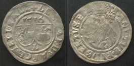 SALZBURG Batzen 1516, LEONHARD VON KEUTSCHACH, Silber unz-