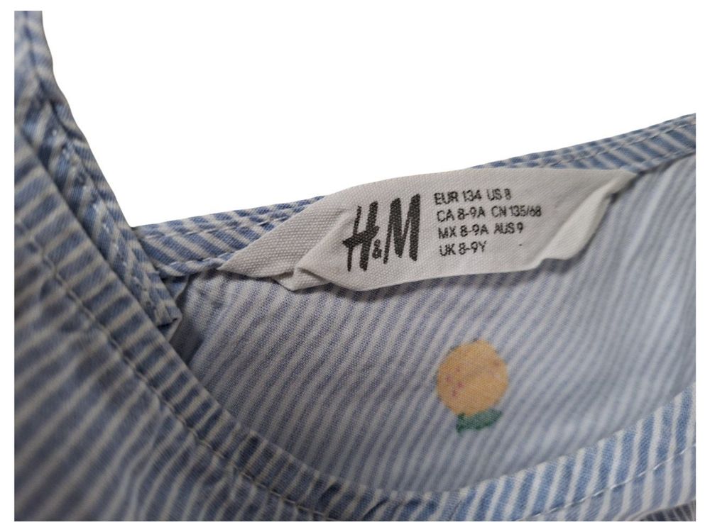 H&M Kleider & Röcke: H&M Trägerkleid hellblau, Grösse 134 – Gebraucht aus Wil SG von Restwert_Wil 2