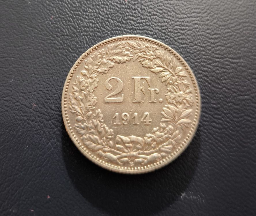 Tutti le monete: 2 Franken 1914 – Usato da Nyon venduto da AlexKey71 1