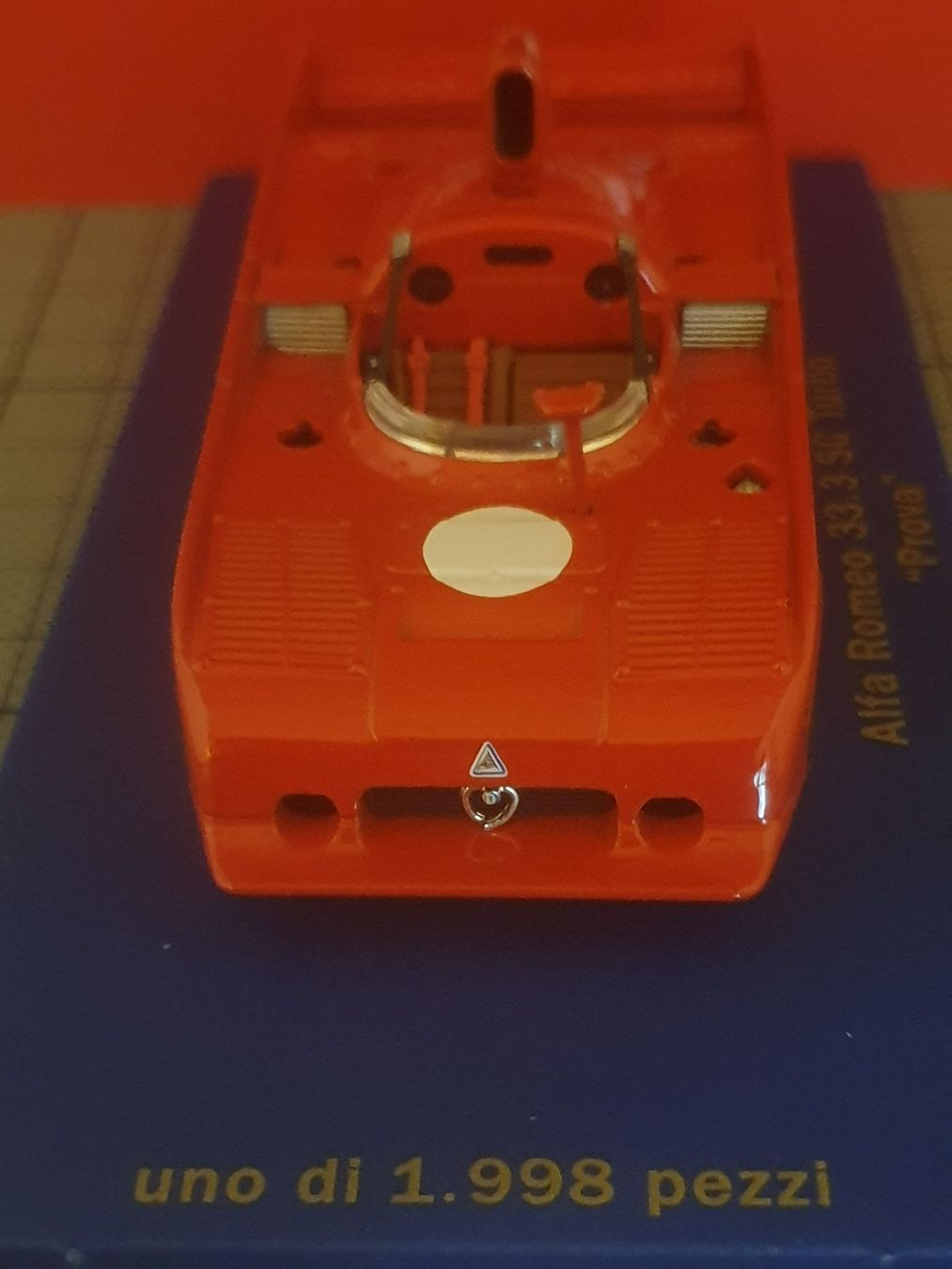 Alfa Romeo Modellini d'auto: Alfa Romeo 33.3 SC Turbo "Prova" – Nuovo e nell'imballaggio originale da Chézard-St-Martin venduto da AlPat-Collections 3