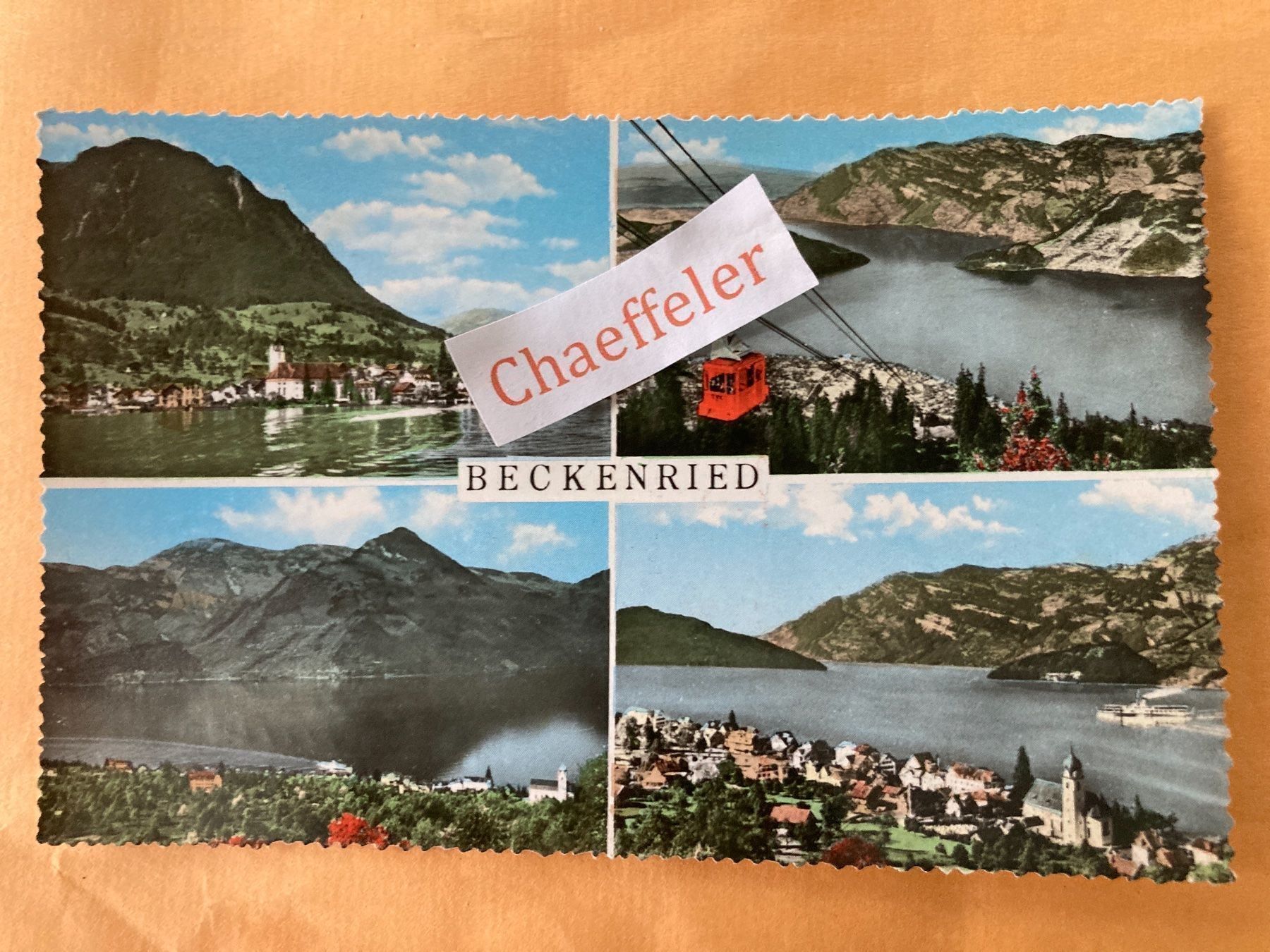 Cartes postales: 1960 Beckenried – D'occasion à Zürich par Chaeffeler