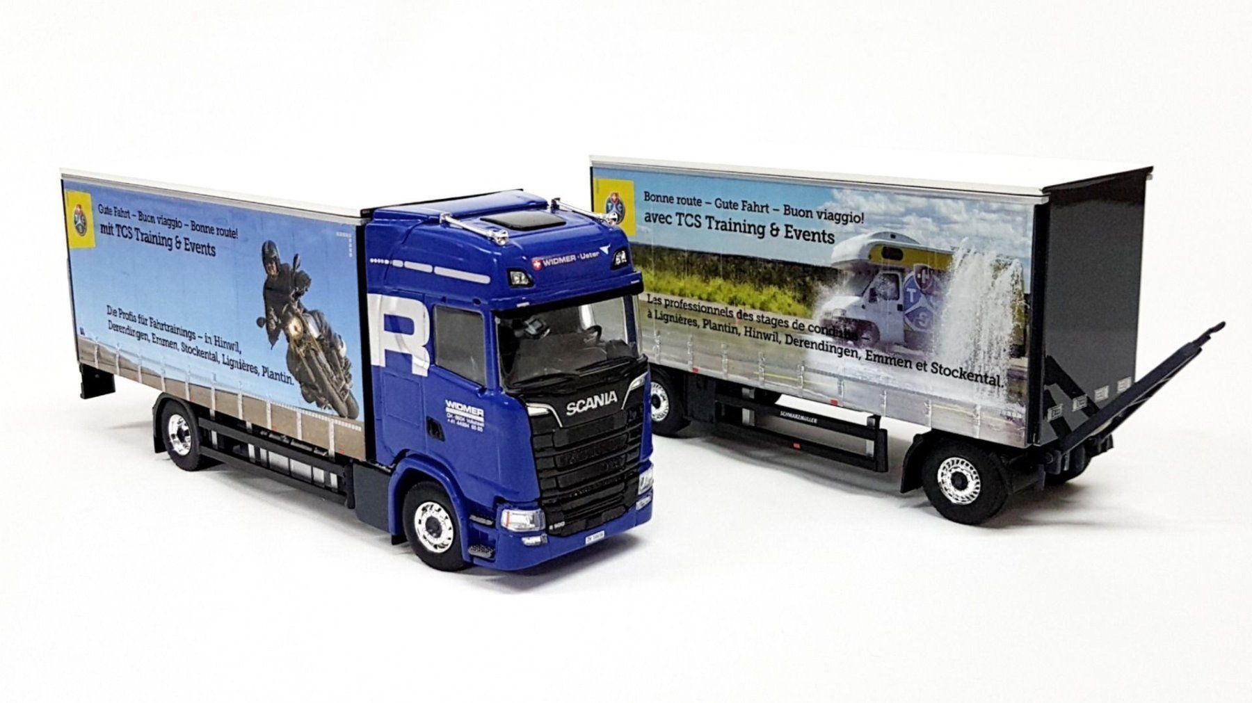 Tekno Modellbausätze & Standmodelle: 1:50 Tekno Scania S-Highline Widmer – Neu und originalverpackt aus Affoltern am Albis von Modellshop-8910 3