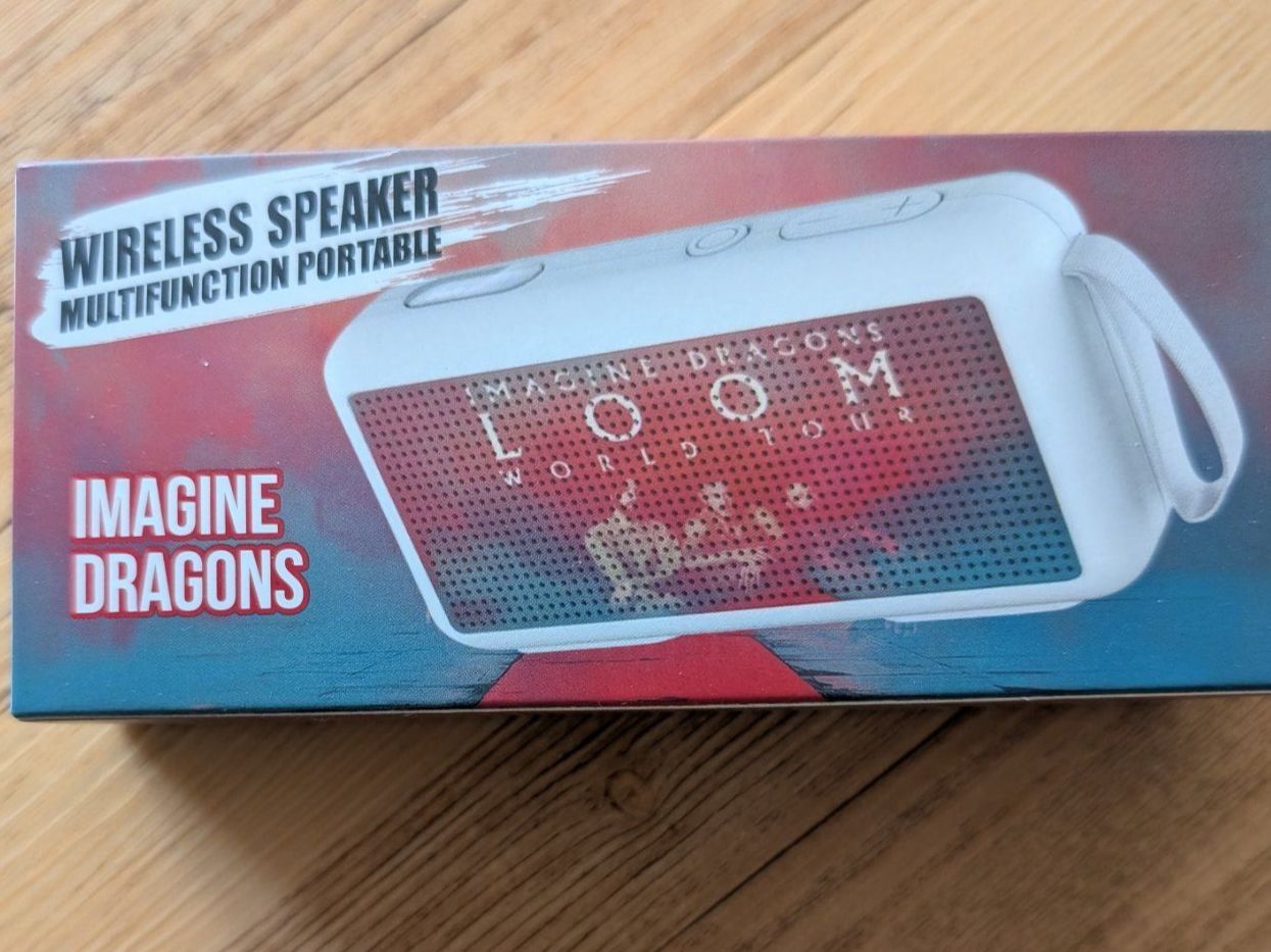 Casse acustiche: Imagine Dragons Bluetooth Lautsprecher - NEU – Nuovo e nell'imballaggio originale da Pfyn venduto da Magra02 2