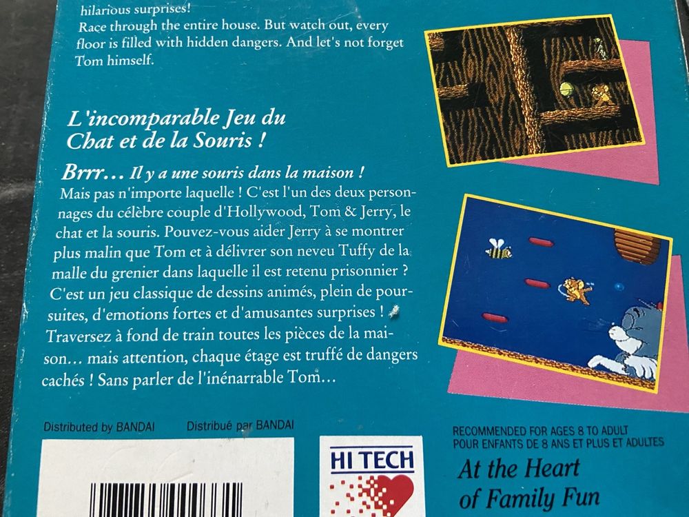 Tom & Jerry Boite complet Nes Nintendo Original (Gebraucht) in Le Mont ...