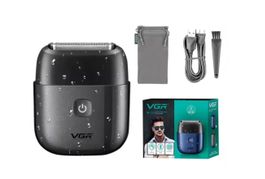 VGR V-340 Reise Rasierer klein + für Konturen Farbe black