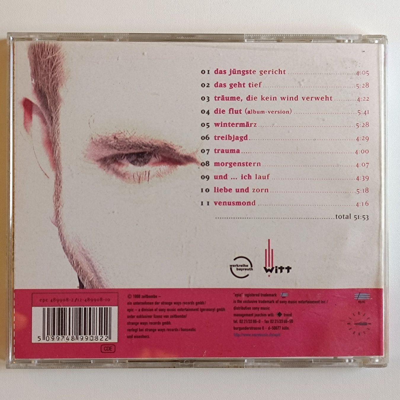 CD: Witt - Bayreuth Eins F24 – Usato da Sessa venduto da fraenklishop 1